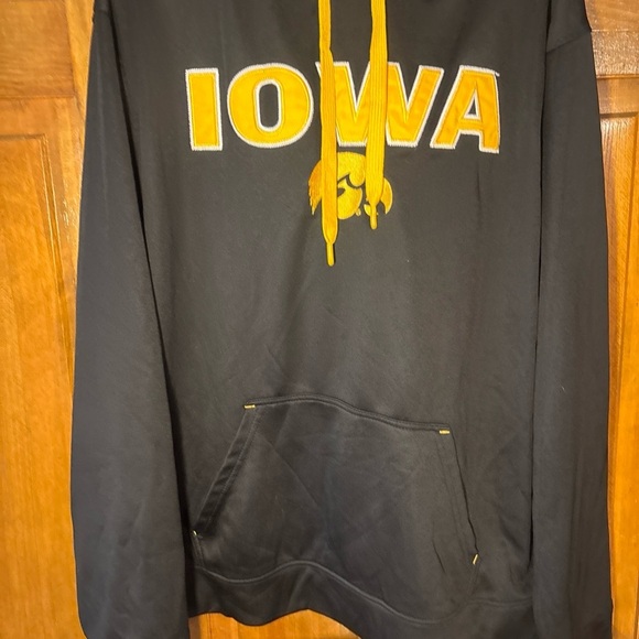 Top of the World Black and Gold Iowa Hawkeyes XXL Hoodie - Picture 8 of 8